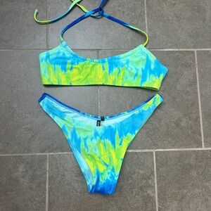 Kendall & Kylie Blue Bikini Top